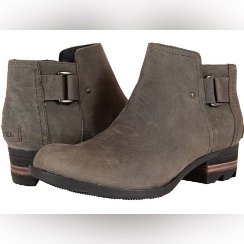 SOREL Lolla Ankle Boot - Women's Size 6.5‎ Dark Slate Gray